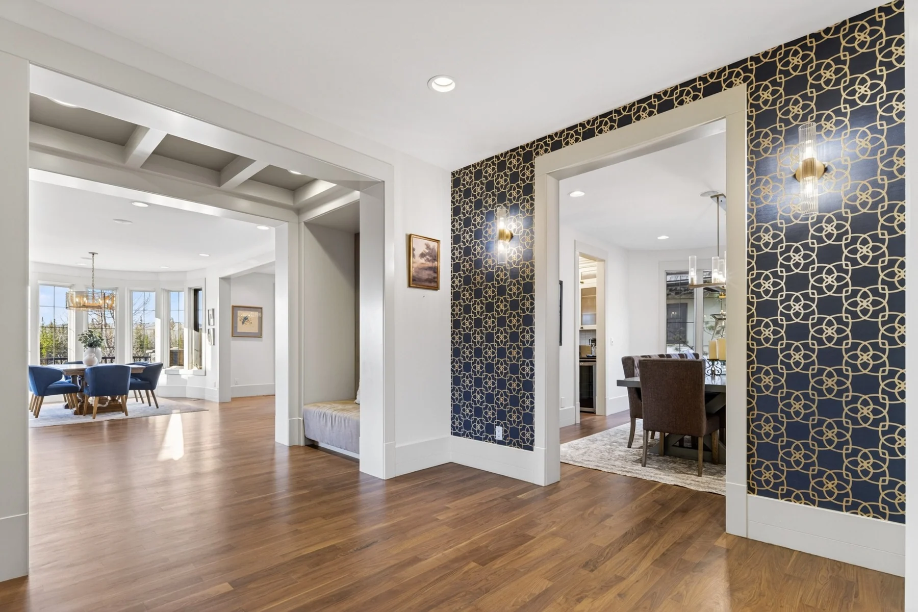 Interiors photographed for a property presentation